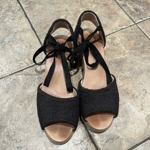 UGG Australia Delmar Espadrille Wedge Sandals